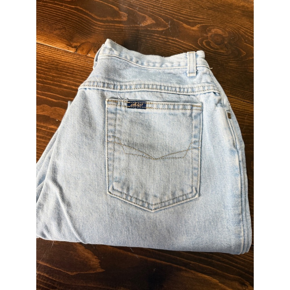 Chic Womens Jeans Light Wash High Waist Relaxed Fit Classic Denim‎ Mom Jeans